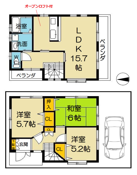間取り：327002332294