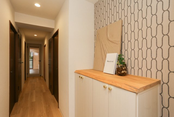 【エメラルドマンション草津青地Ⅰ　天然木フルリノベーションのキッチン】