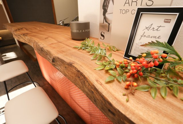 【エメラルドマンション草津青地Ⅰ　天然木フルリノベーションのダイニング】