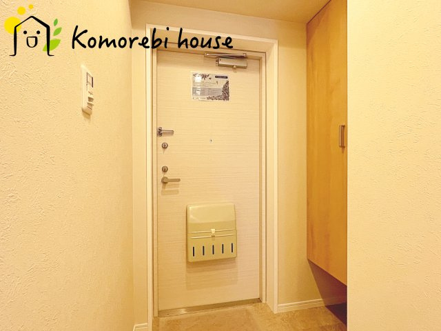 シンプルで使いやすい玄関です