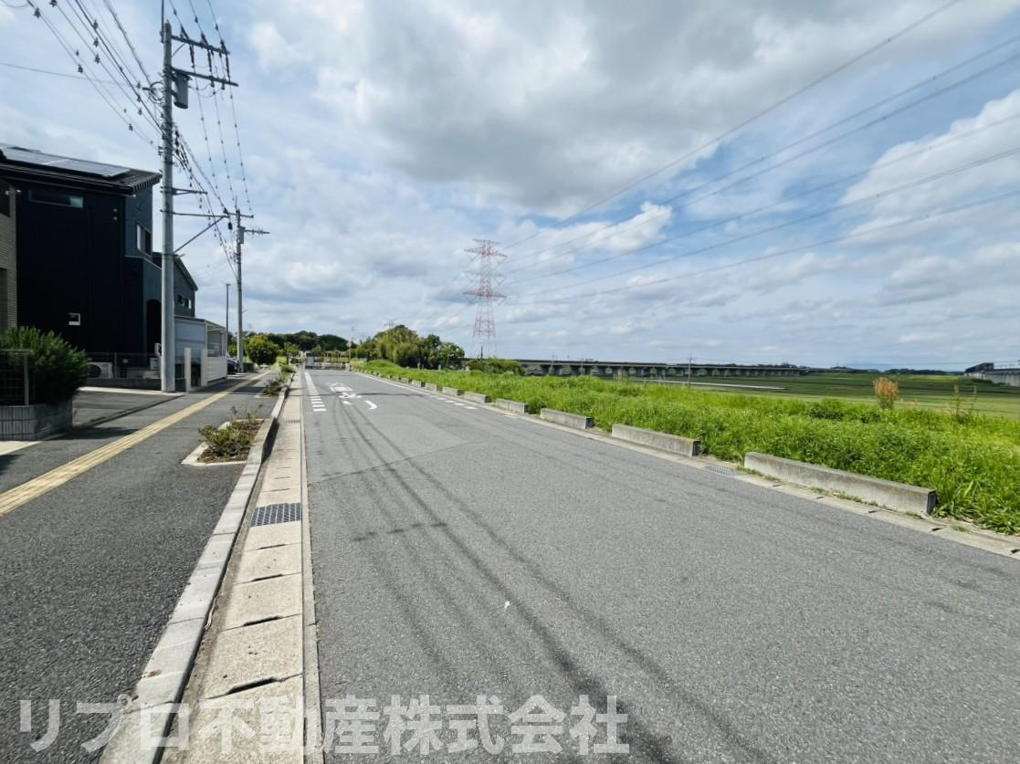 気持ちの良い景色が広がる前面道路♪