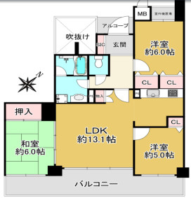 間取り：328000661167