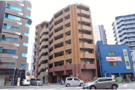 立川市錦町の中古マンションの外観
