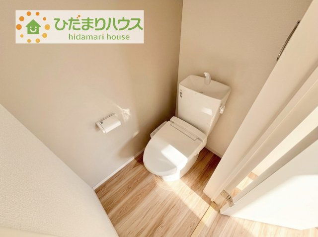 トイレは1F、2F共に完備！取り合いになることがありませんね(^^)/
