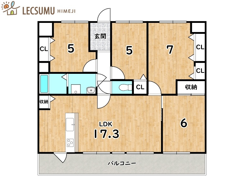 間取り：328000607407