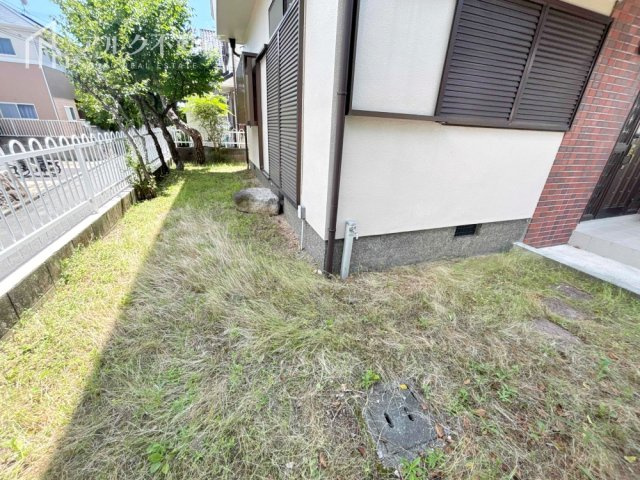 お庭付きです。