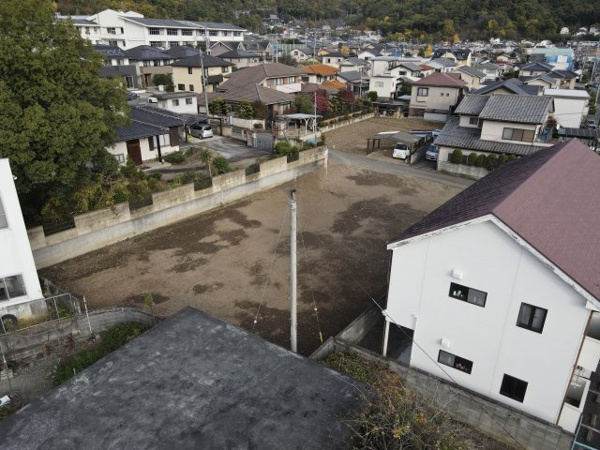 【甲府市大手2丁目　売地の外観】