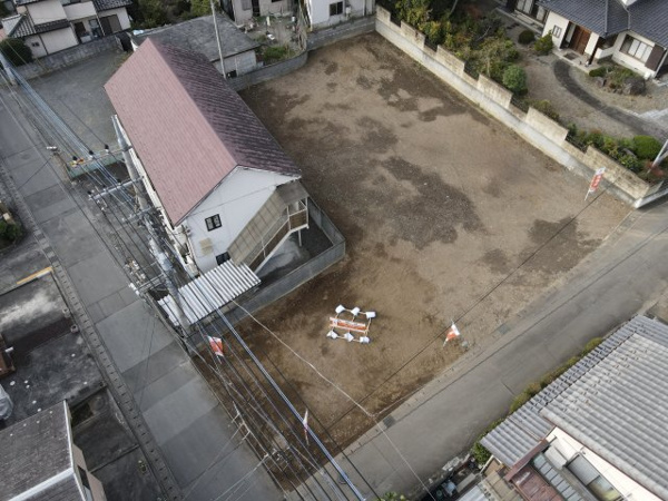 【甲府市大手2丁目　売地の外観】