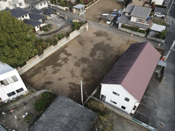 【甲府市大手2丁目　売地の外観】