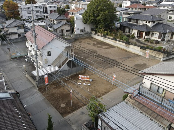 【甲府市大手2丁目　売地の外観】