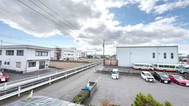 バルコニーからの眺望になります♪
