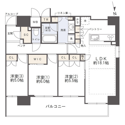 間取り：328000619863