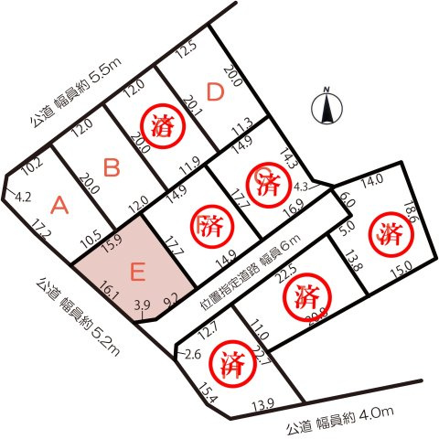 区画図