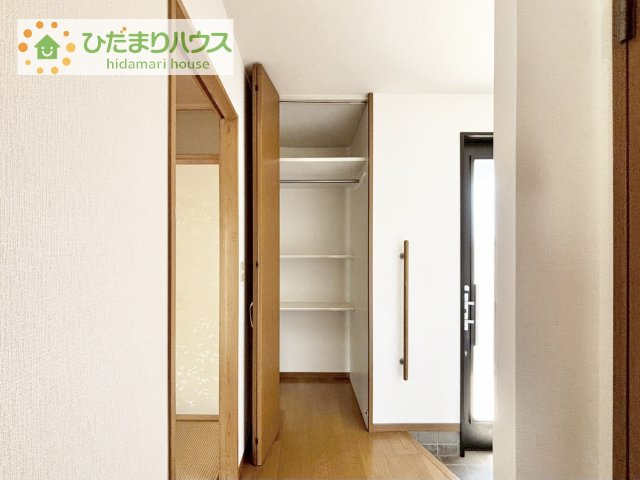 空間を有効活用したホール収納(*^-^*)
