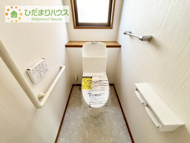 トイレは1F、2F共に完備！取り合いになることがありませんね(^^)/