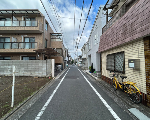 前面道路含む現地写真
