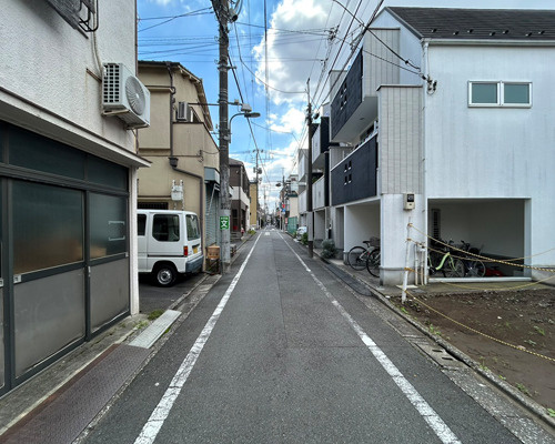 前面道路含む現地写真