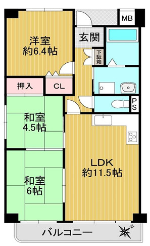 間取り：328000624802