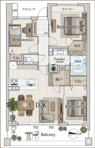 間取り：313004662370