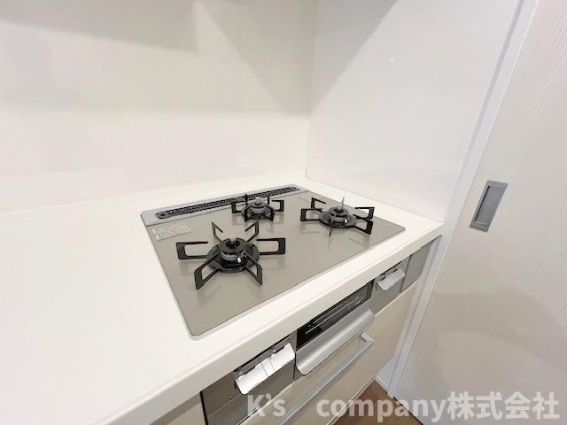 三口ガスコンロでお料理の幅が広がります♪