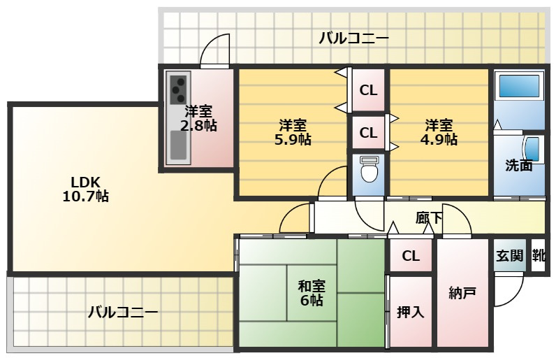 間取り：346000047099