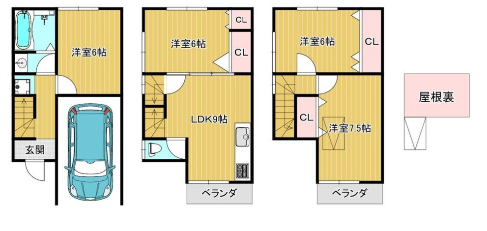 間取り：327002760918