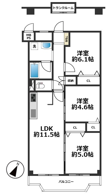 間取り：328000667374