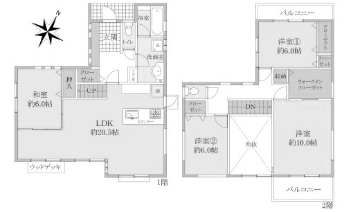 間取り：334000230965