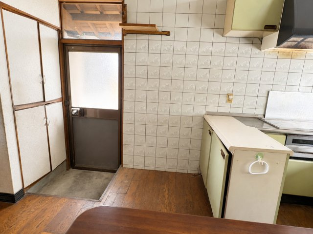 何かと便利な勝手口もあります
