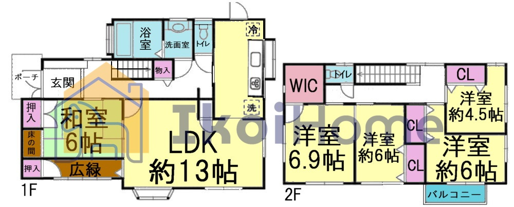 間取り：328000599285