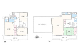 ヴェリテ根岸森林公園の間取り