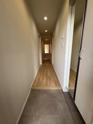 落ち着いた玄関です