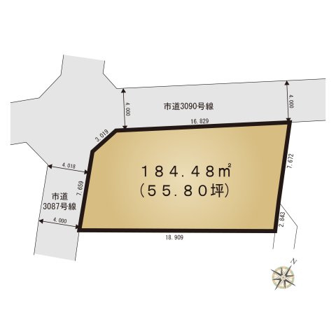 区画図：308000174601