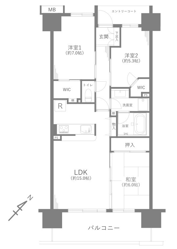 間取り：313004804404