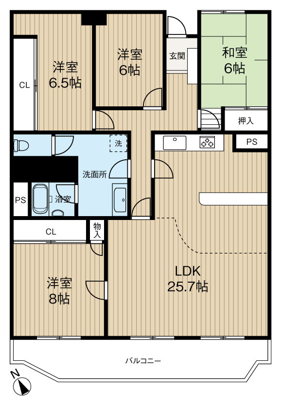 間取り：328000650410