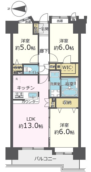 間取り：313004673849