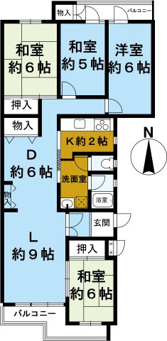 間取り：328000639553