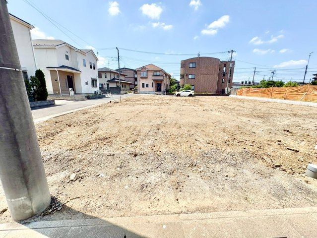 対象地：B区画　敷地約39坪！前面道路6ｍで車庫入れスムーズです！