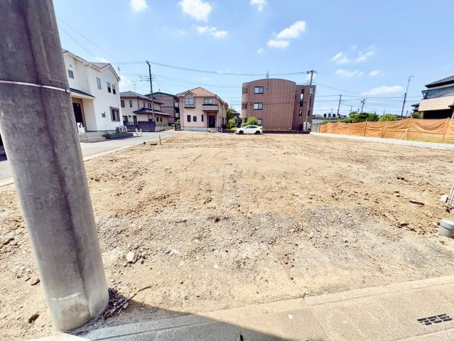 対象地：B区画　敷地約39坪！前面道路6ｍで車庫入れスムーズです！