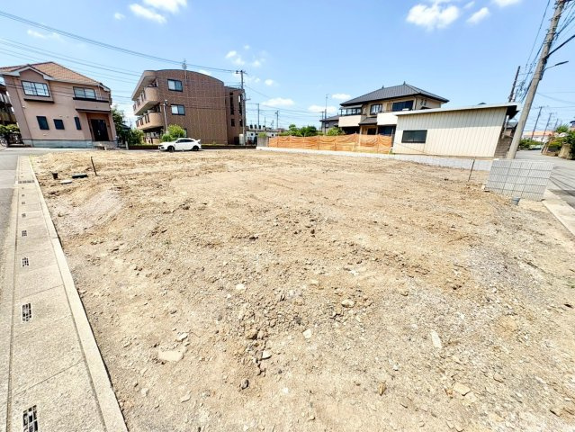 対象地：B区画　敷地約39坪！前面道路6ｍで車庫入れスムーズです！