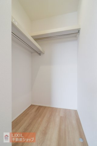 【収納】現地完成写真。しっかり収納がついております！