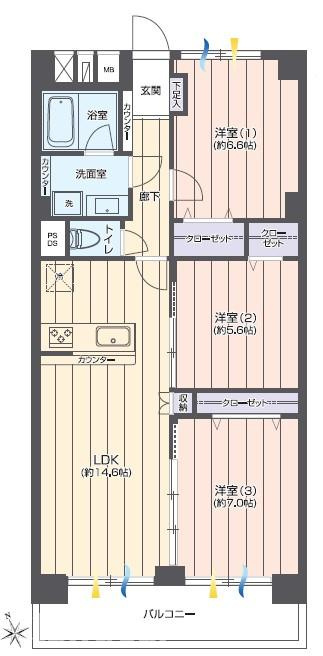 間取り：312001246123