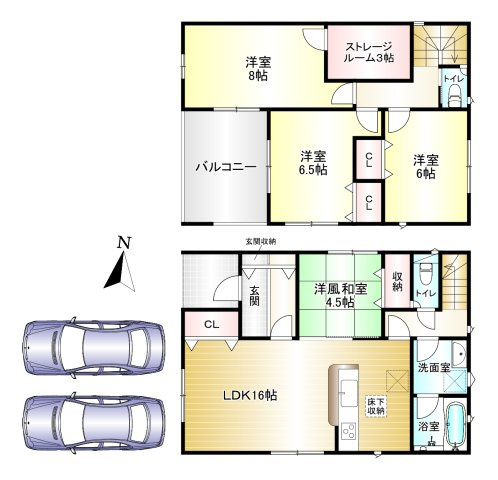 間取り：329000136610