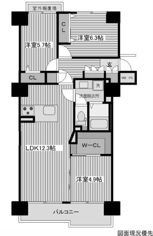 間取り：334000236617