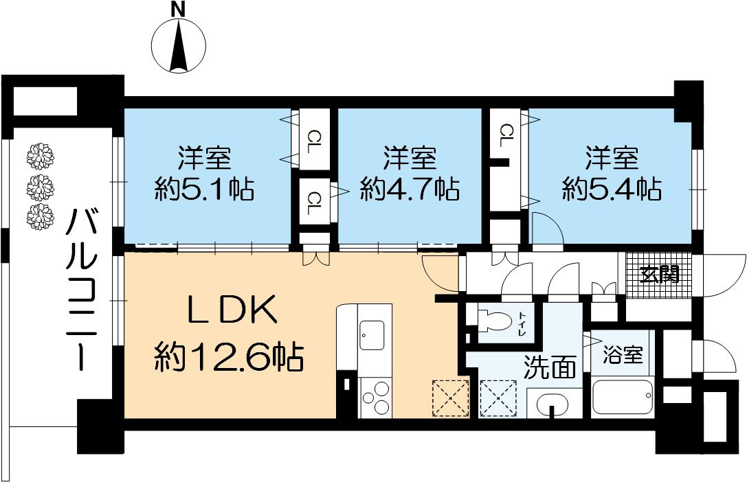 間取り：328000640583