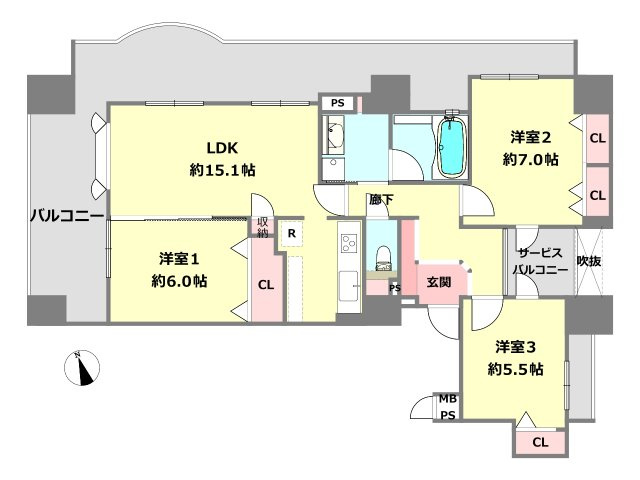 間取り：328000574732