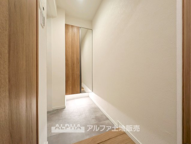 シンプルで使いやすい玄関です