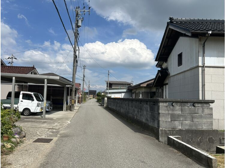 前面道路