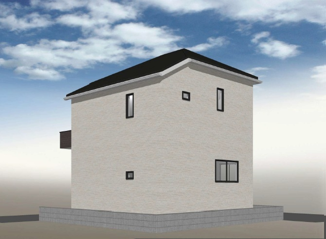 建物参考プランパース（北西側）