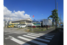 葛飾区奥戸の土地の外観